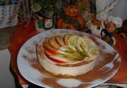 Dessert: Halloween plattekaastaart