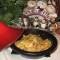 Tajine: kalkoenhaasje met gerookte spekblokjes, witloof en couscous
