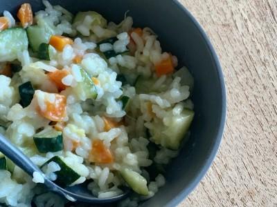 Afwijzen Obsessie Verfrissend Courgette risotto voor baby's - Online Recepten - KookJij