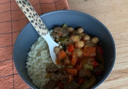 Tajine met parelcouscous voor baby’s