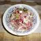Kerstrisotto met rode wijn, cranberry's en kastanjes
