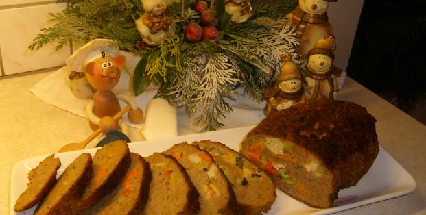 Gehaktbroodje met verborgen groenten