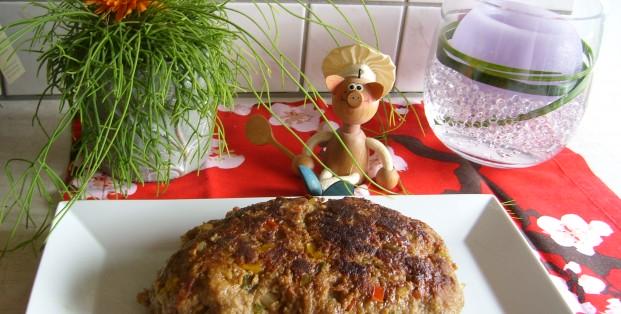 Gehaktbroodje pikant