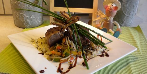 Lamskroon met zijn garnituren