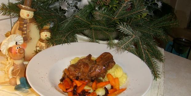 Konijn gemarineerd Konijn gemarineerd