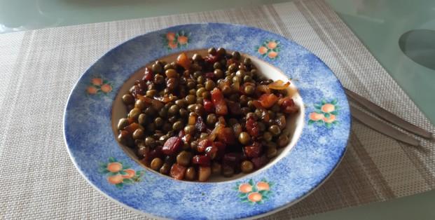 Verse kapucijners met piccalilly-stroopsaus