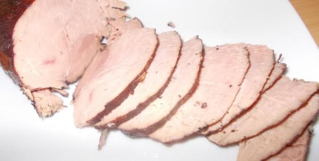 Beenham gemarineerd in rode wijn en port