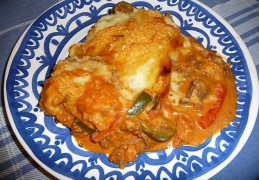 Ovenschotel Stroganoff