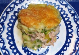 Irish fish pie (Ierse visschotel)