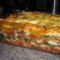 Lasagne florentine met gehakt, spinazie en mozzarella
