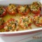 Tagliatelle met basilicumsaus en gegrilde tomaten