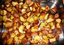 Rozemarijn aardappeltjes uit de oven