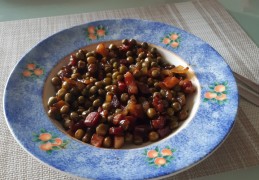 Verse kapucijners met piccalilly-stroopsaus