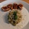 Risotto met groene asperges en pesto