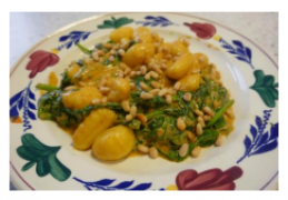 Romige Toscaanse Gnocchi.