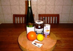 Witte glühwein