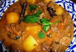 Thaise Massaman Rundvlees curry