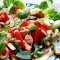 Oosterse salade met varkenshaaspuntjes