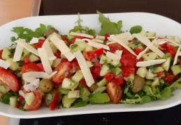 Gemengde rucolasalade