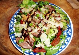 Insalata tagliata (Italiaanse biefstuksalade)