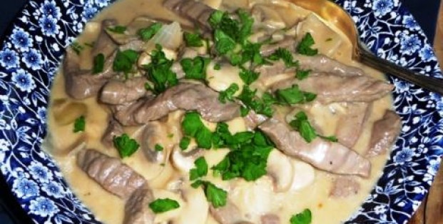 Geschnetzeltes van kalfsvlees