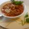 Stevige Spaghetti-maaltijd-soep met balletjes....