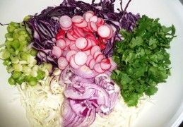 Cubaanse koolsalade