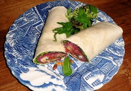 Wrap met Rundercarpaccio