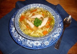 Grootmoeders kippensoep
