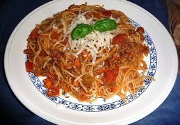 Spaghetti Bolognese della Casa