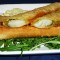 Asperge loempia met ei/pestosaus