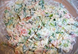 Gerookte zalmtartaar met avocado