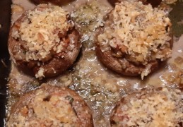 Italiaans gevulde champigons (recept van Antonio Carluccio)