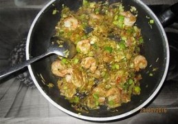 Hete Spitskool met garnalen, lekker slank 