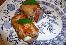 Varkenshaasje Cordon Bleu alla Saltimbocca