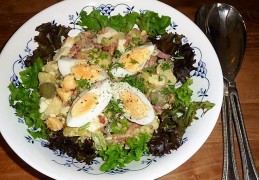 Aardappelsalade met Opperdoezer Ronde