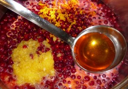 Rode bessenjam met sinaasappel en Grand Marnier