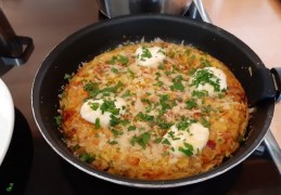 Omelette Brayaude Franse aardappelomelet