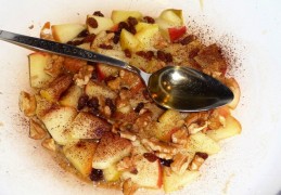 Appeltaart in een glaasje (no-bake)