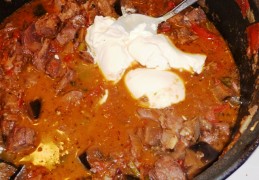 Kalkoendij in Italiaanse saus