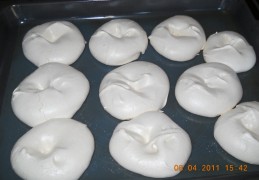 Pavlova's , meringues of schuimdessert