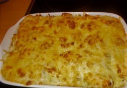 Romige aardappelpuree met kaas uit de oven