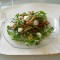 Salade van asperges met geitenkaas, gedroogde tomaten en walnoten