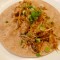Wraps met zalm teriyaki