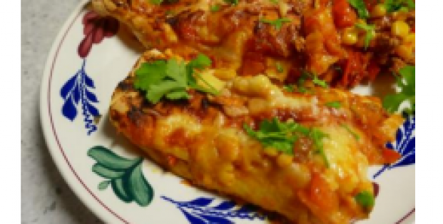 Enchiladas met pit.....