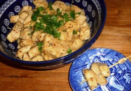 Tapas: Honing-mosterd kip