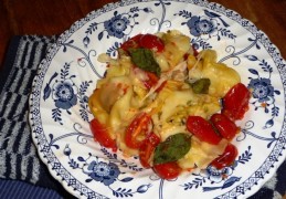 Ovenschotel Tortellini alla Caprese