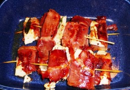 Kabeljauw saltimbocca