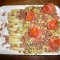 Asperges met roerei, Hollandse garnalen en gerookte zalm