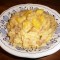 Stamppot met spitskool en ananas